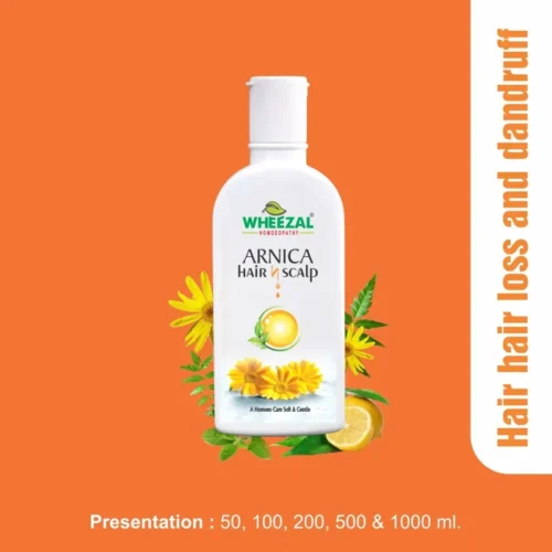 Wheezal ARNICA HAIR N SCALP SHAMPOO 8ml