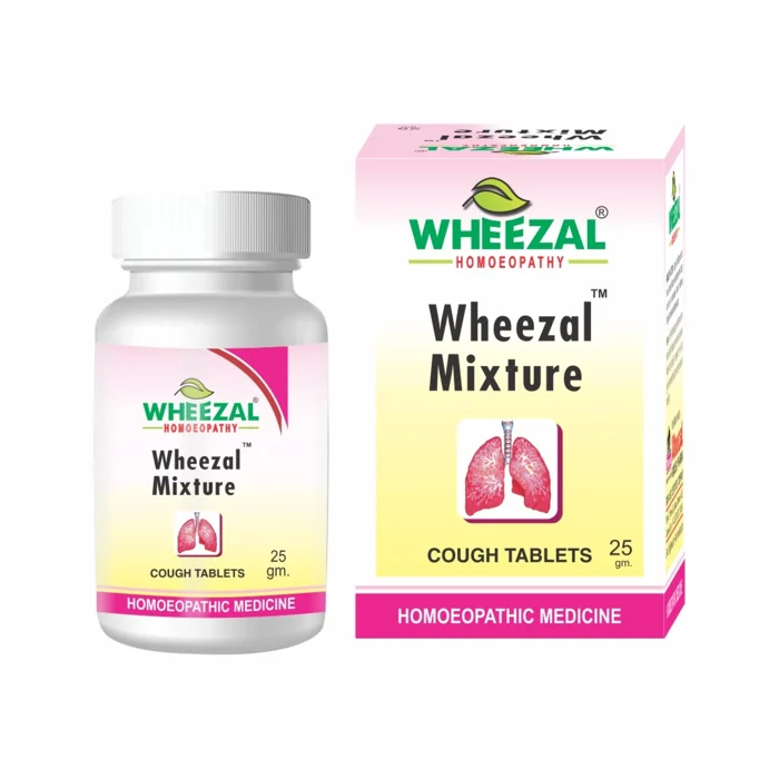 Wheezal MIXTURE TABLETS 25g