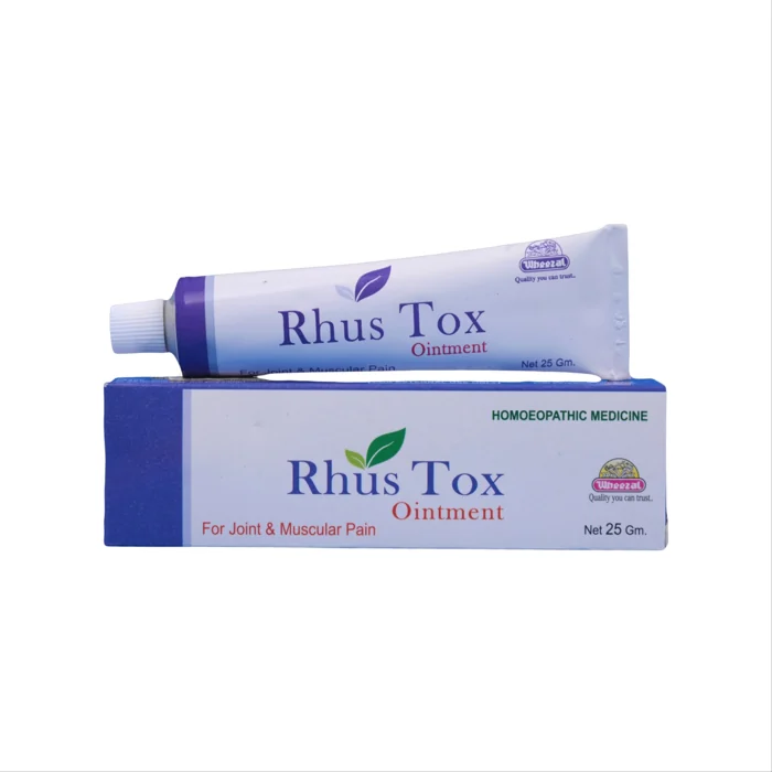 Wheezal Rhus Tox Ointment 25 gm Wheezal Rhus Tox Ointment 25 gm