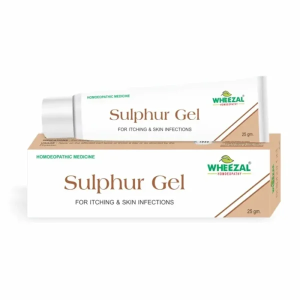 Wheezal Sulphur Gel 25 gm