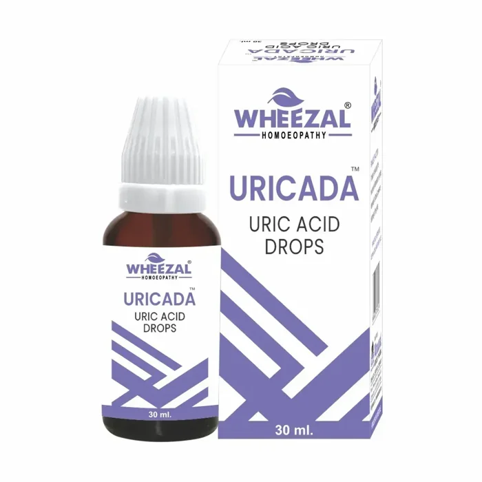 Wheezal URICADA ,URIC ACID DROPS 30ml