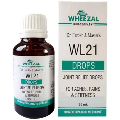 Wheezal Wl-21 Joint Relief Drops 30ml