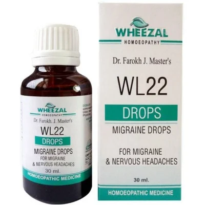 Wheezal Wl-22 Migraine Drops 30ml