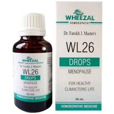 Wheezal Wl-26 Menopause Drops 30ml