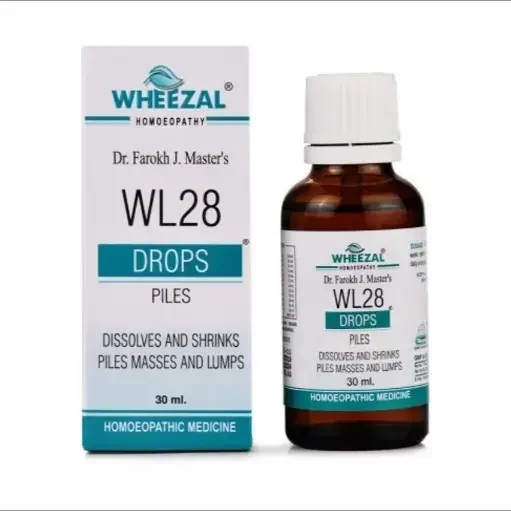 Wheezal Wl-28 Piles Drops 30ml