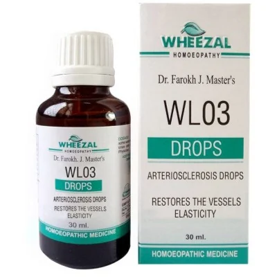 Wheezal Wl-3 Arteriosclerosis Drops 30ml