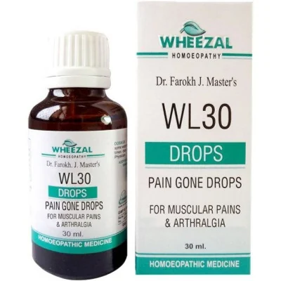 Wheezal Wl-30 Pain Gone Drops 30ml