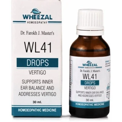 Wheezal Wl-41 Vertigo Drops 30ml