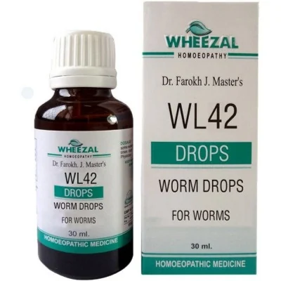 Wheezal Wl-42 Worms Drops 30ml