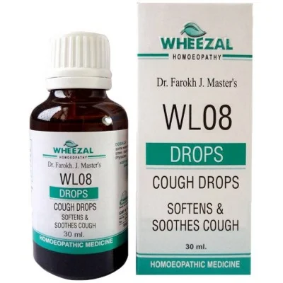 Wheezal Wl-8 Cough Drops 30ml