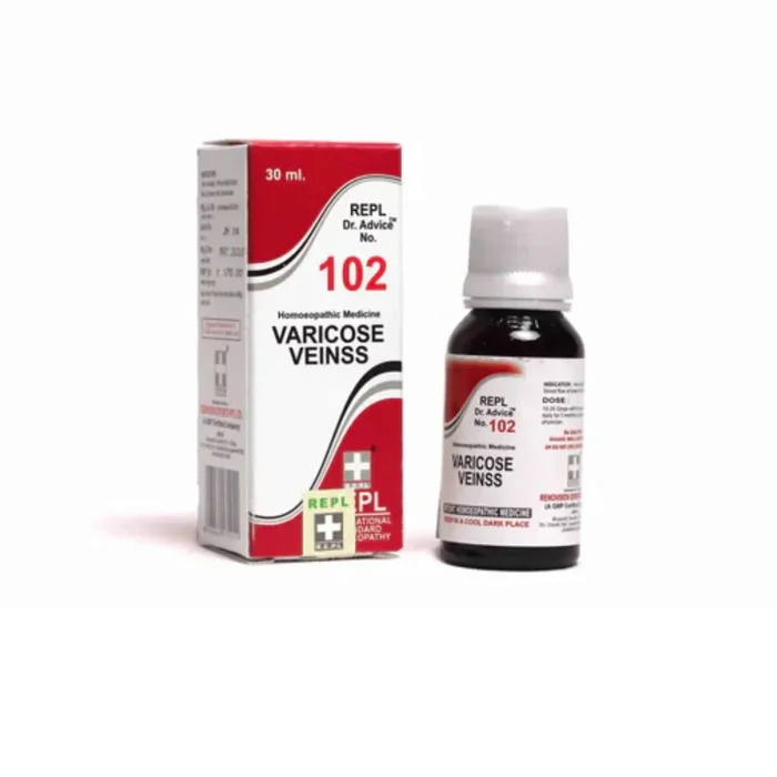 REPL Dr. Advice No. 102 VARICOSE VEINSS (Varicose Vein Drops) REPL Dr. Advice No. 102 VARICOSE VEINSS (Varicose Vein Drops)
