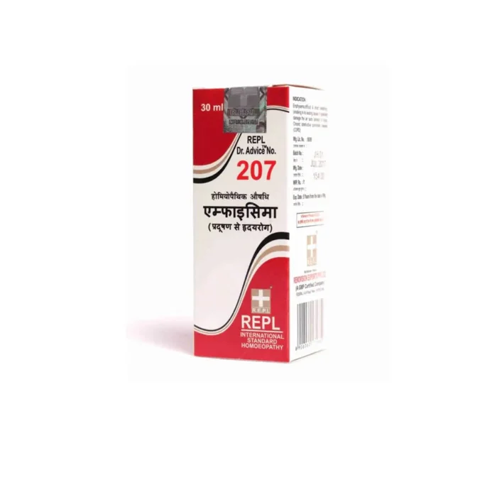 REPL Dr. Advice No. 207 EMPHYSEMAA (Lungs Wellness Drops)