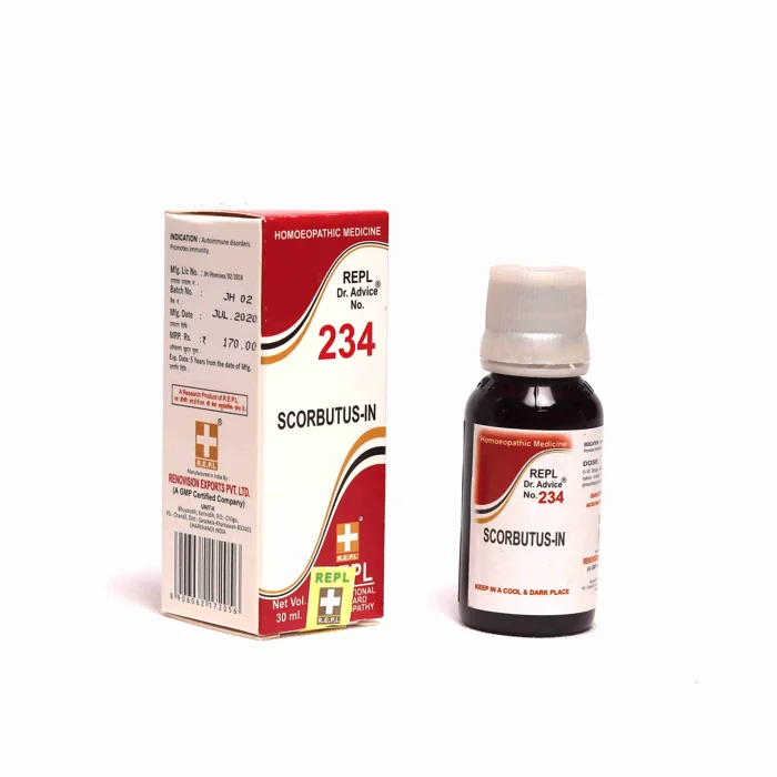 REPL Dr. Advice No. 234 SCORBUTUS-IN (E.S.R. Drops)
