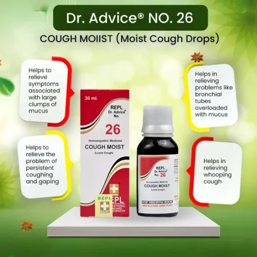 REPL Dr. Advice No. 26 COUGH MOIIST ( Moist Cough Drops )