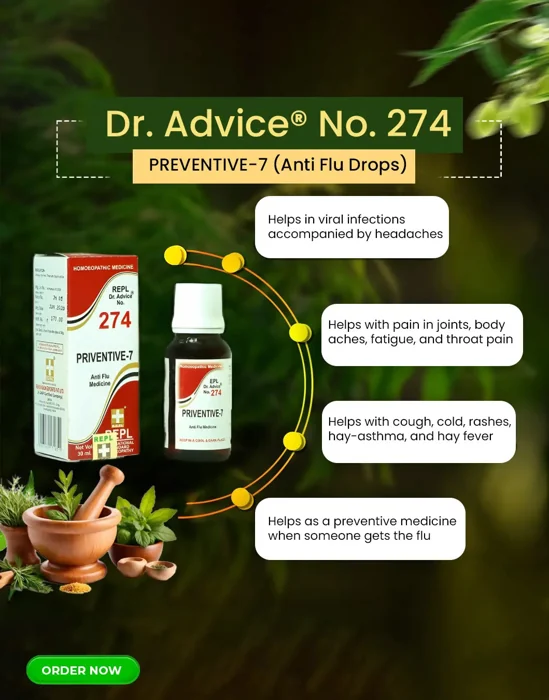 REPL Dr. Advice No. 274 PREVENTIVE-7 (Anti Flu Drops)