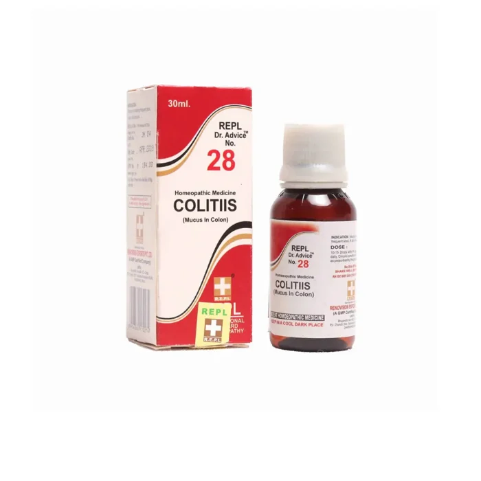 REPL Dr. Advice No. 28 COLITIIS (Mucus in Colon) REPL Dr. Advice No. 28 COLITIIS (Mucus in Colon)