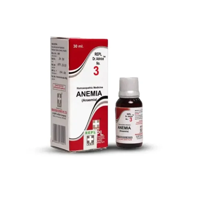 REPL Dr. Advice No. 3 ANEMIAA (Iron Deficiency Drops) REPL Dr. Advice No. 3 ANEMIAA (Iron Deficiency Drops)