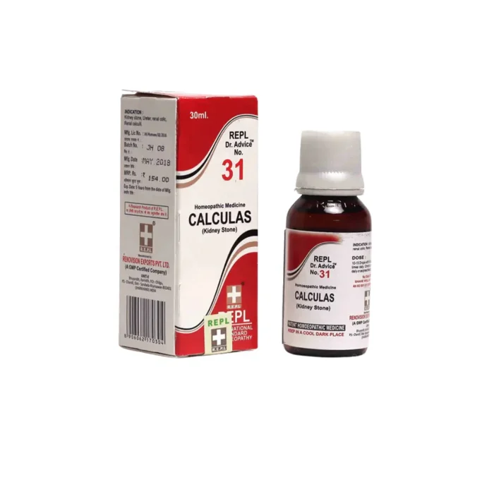 REPL Dr. Advice No. 31 CALCULAS (Kidney Stone Wellness) REPL Dr. Advice No. 31 CALCULAS (Kidney Stone Wellness)