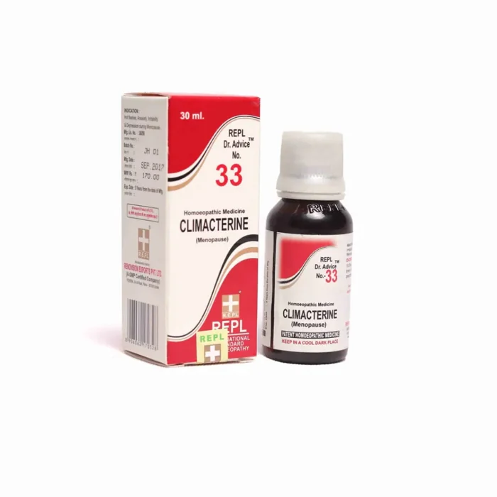 REPL Dr. Advice No. 33 CLIMACTERINE (Menopause) REPL Dr. Advice No. 33 CLIMACTERINE (Menopause)