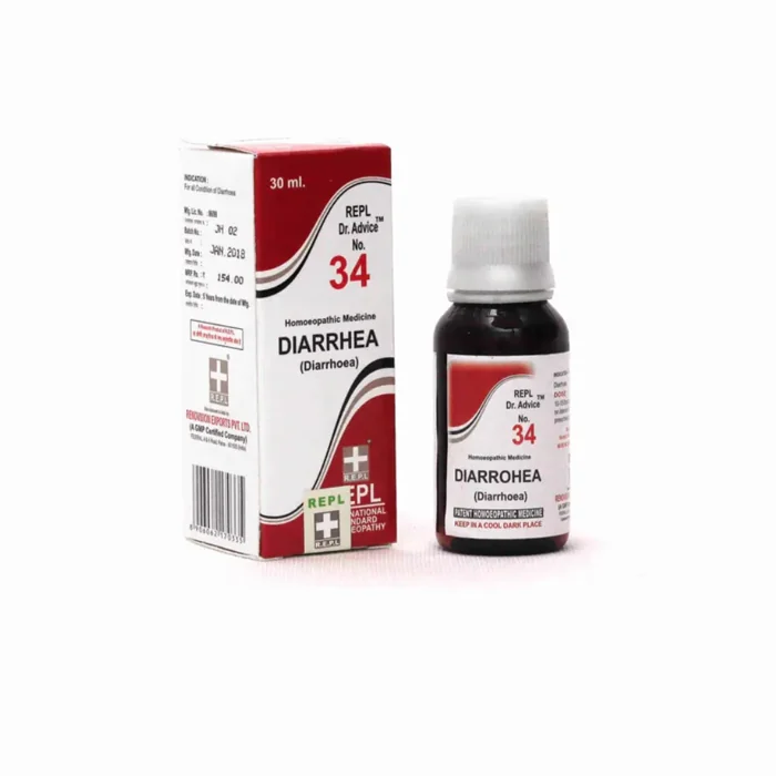 REPL Dr. Advice No. 34 DIARROHEAA (Diarrhoea Drops) REPL Dr. Advice No. 34 DIARROHEAA (Diarrhoea Drops)