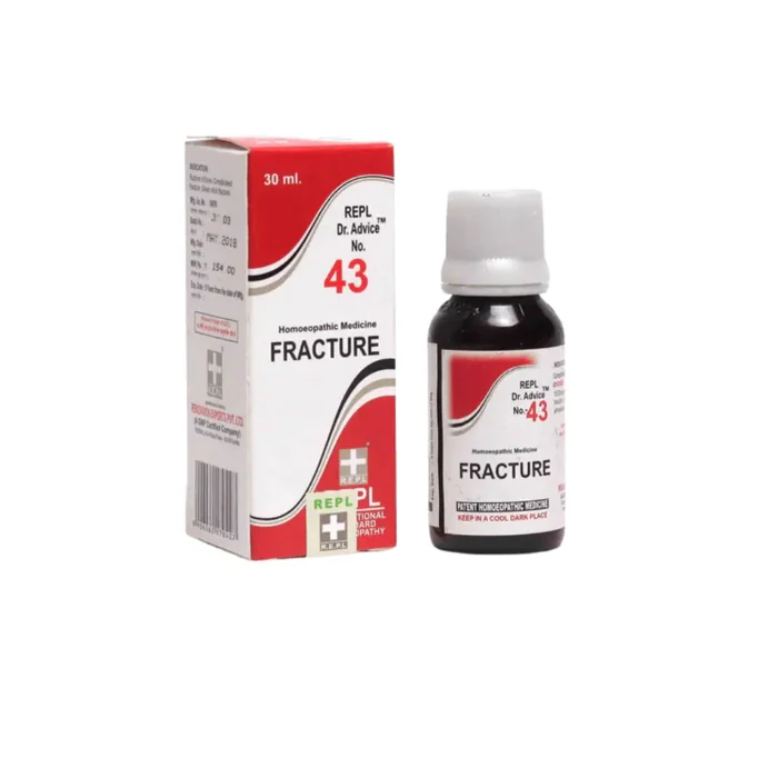 REPL Dr. Advice No. 43 FRACTORE (Fracture Healing Drops) REPL Dr. Advice No. 43 FRACTORE (Fracture Healing Drops)