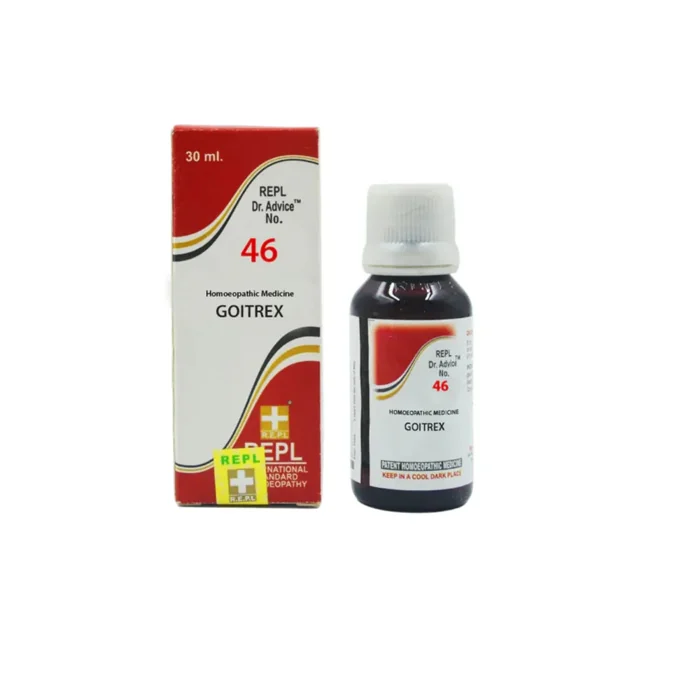 REPL Dr. Advice No. 46 GOITREX (Thyroid Gland Wellness) REPL Dr. Advice No. 46 GOITREX (Thyroid Gland Wellness)
