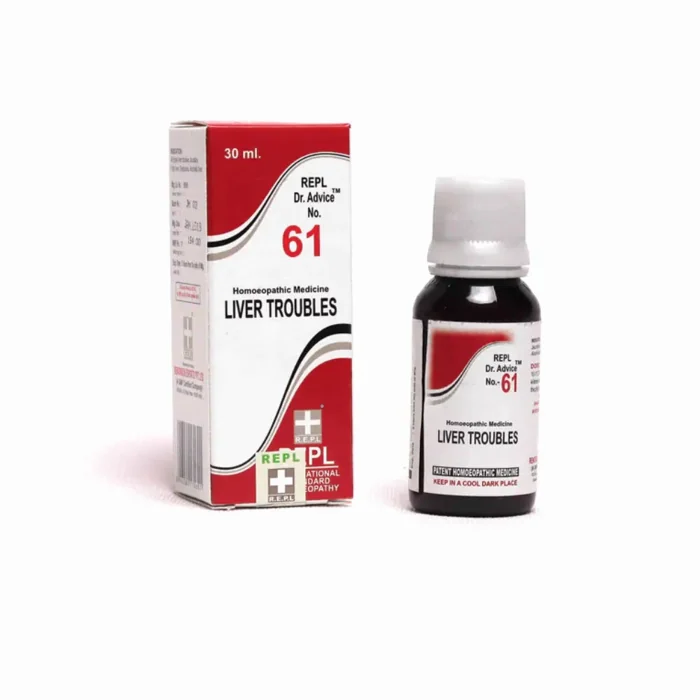 REPL Dr. Advice No. 61 (LIVER TROBLES) REPL Dr. Advice No. 61 (LIVER TROBLES)