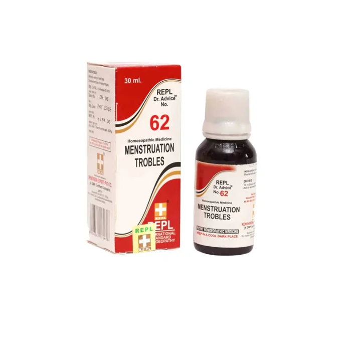 REPL Dr. Advice No. 62 MENSTRUATION TROBLES (Menstruation Wellness Drops) REPL Dr. Advice No. 62 MENSTRUATION TROBLES (Menstruation Wellness Drops)