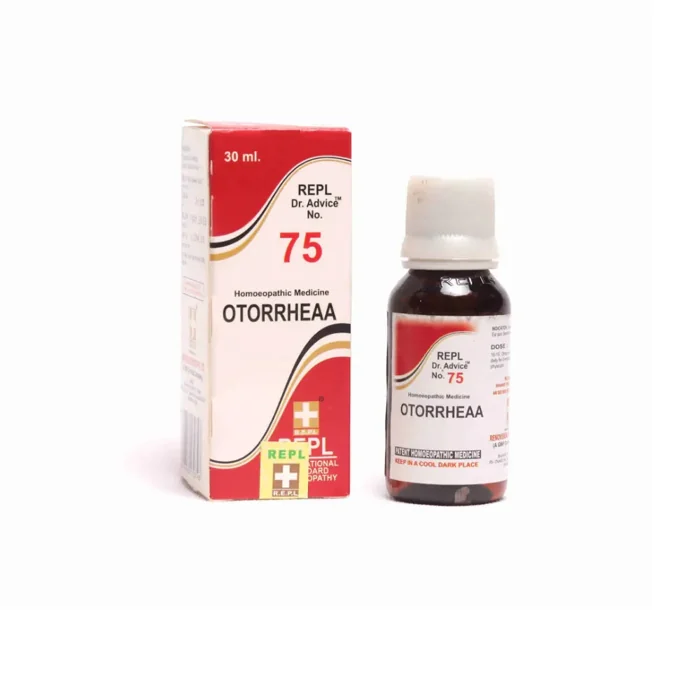 REPL Dr. Advice No. 75 OTORRHEAA (For Otorrhea & Otalgia) REPL Dr. Advice No. 75 OTORRHEAA (For Otorrhea & Otalgia)