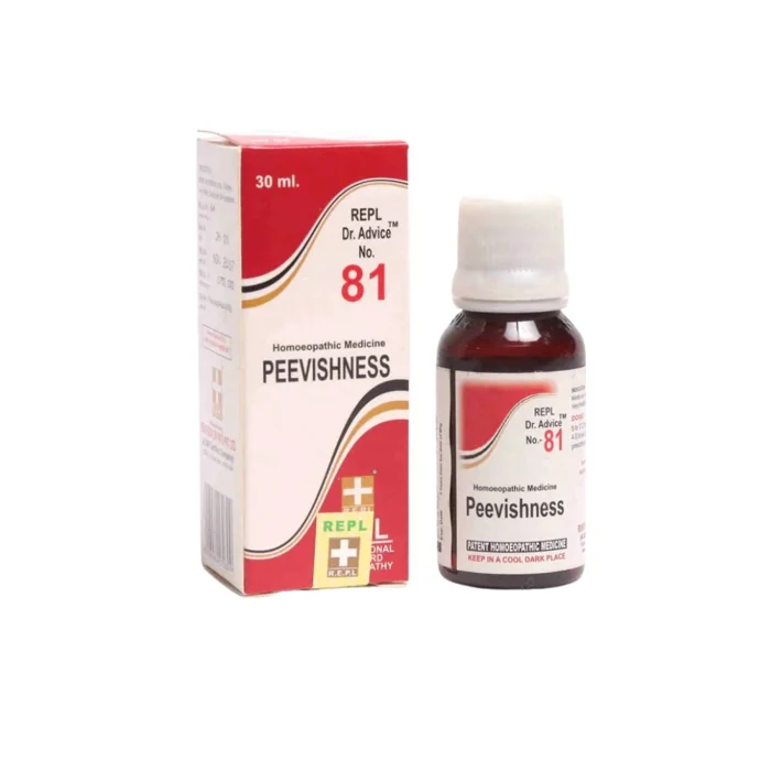 REPL Dr. Advice No. 81 PIVISHNESS (Peevishness Drops) REPL Dr. Advice No. 81 PIVISHNESS (Peevishness Drops)