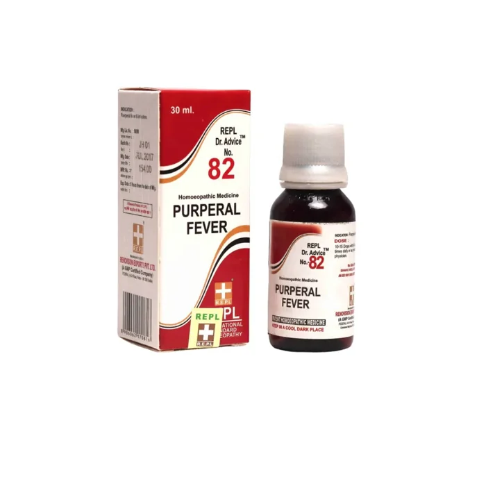REPL Dr. Advice No. 82 PURPIRAL FEVER (Puerperal Fever Drops) REPL Dr. Advice No. 82 PURPIRAL FEVER (Puerperal Fever Drops)