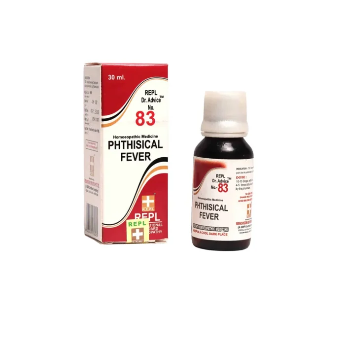 REPL Dr. Advice No. 83 PHTHYSICAL FEVER (T.B. Fever) REPL Dr. Advice No. 83 PHTHYSICAL FEVER (T.B. Fever)