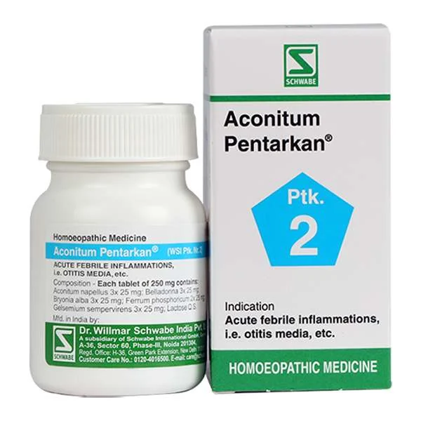 schwabe-aconitum-pentarkan-tablets-20g Schwabe Aconitum Pentarkan Tablets 20g