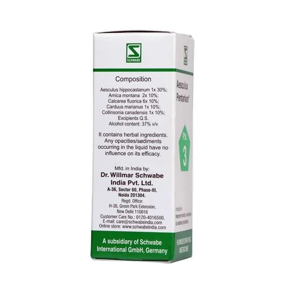 schwabe-aesculus-pentarkan-drops-30ml Schwabe Aesculus Pentarkan Drops 30ml