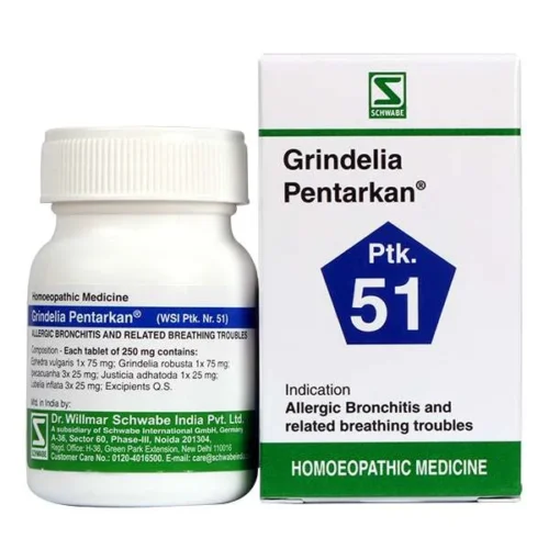 Schwabe Grindelia Pentarkan Tablets 20g