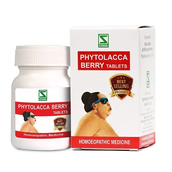 Schwabe Phytolacca Berry Tablets 20g