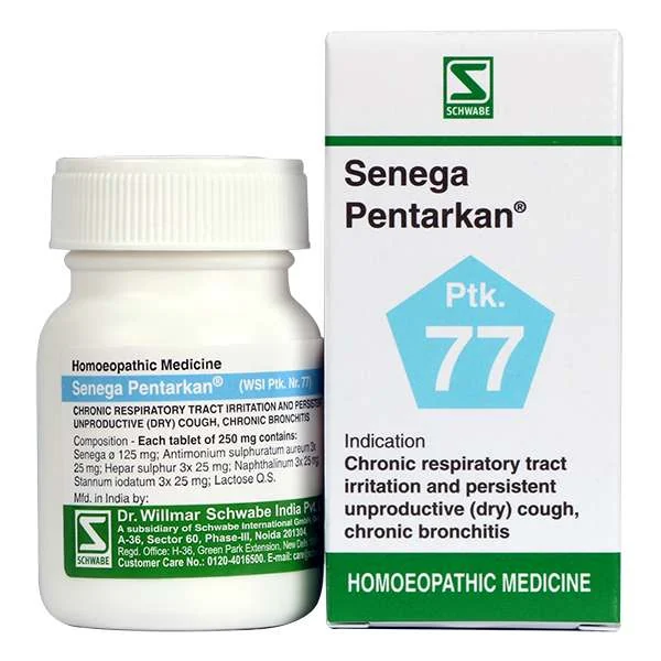 Schwabe Senega Pentarkan Tablets 20g